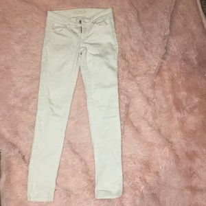 white american eagle jeans/jeggings